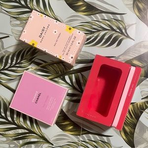 Chanel Glossier perfume packaging